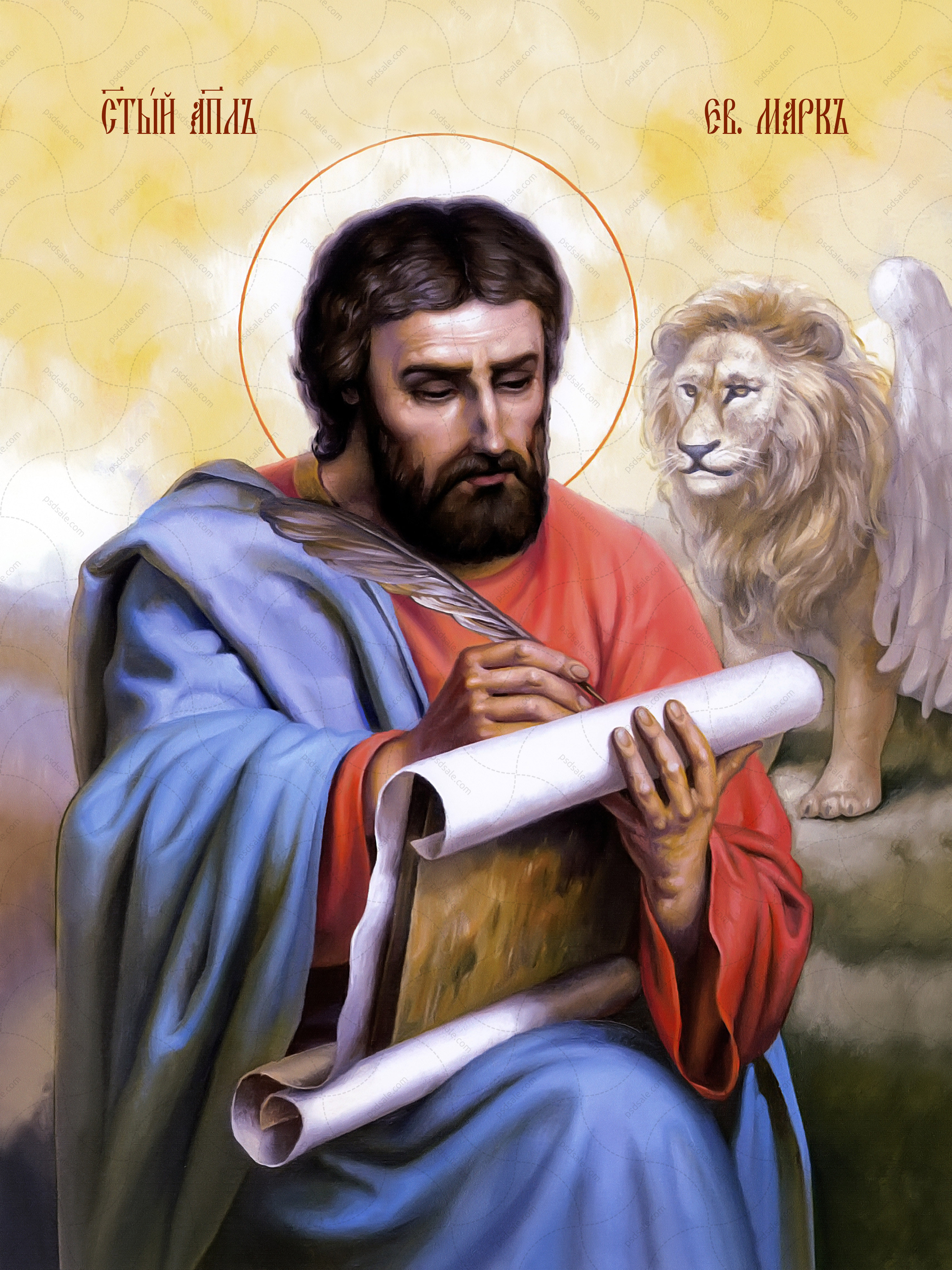 Иконы на царские врата – Марк, евангелист