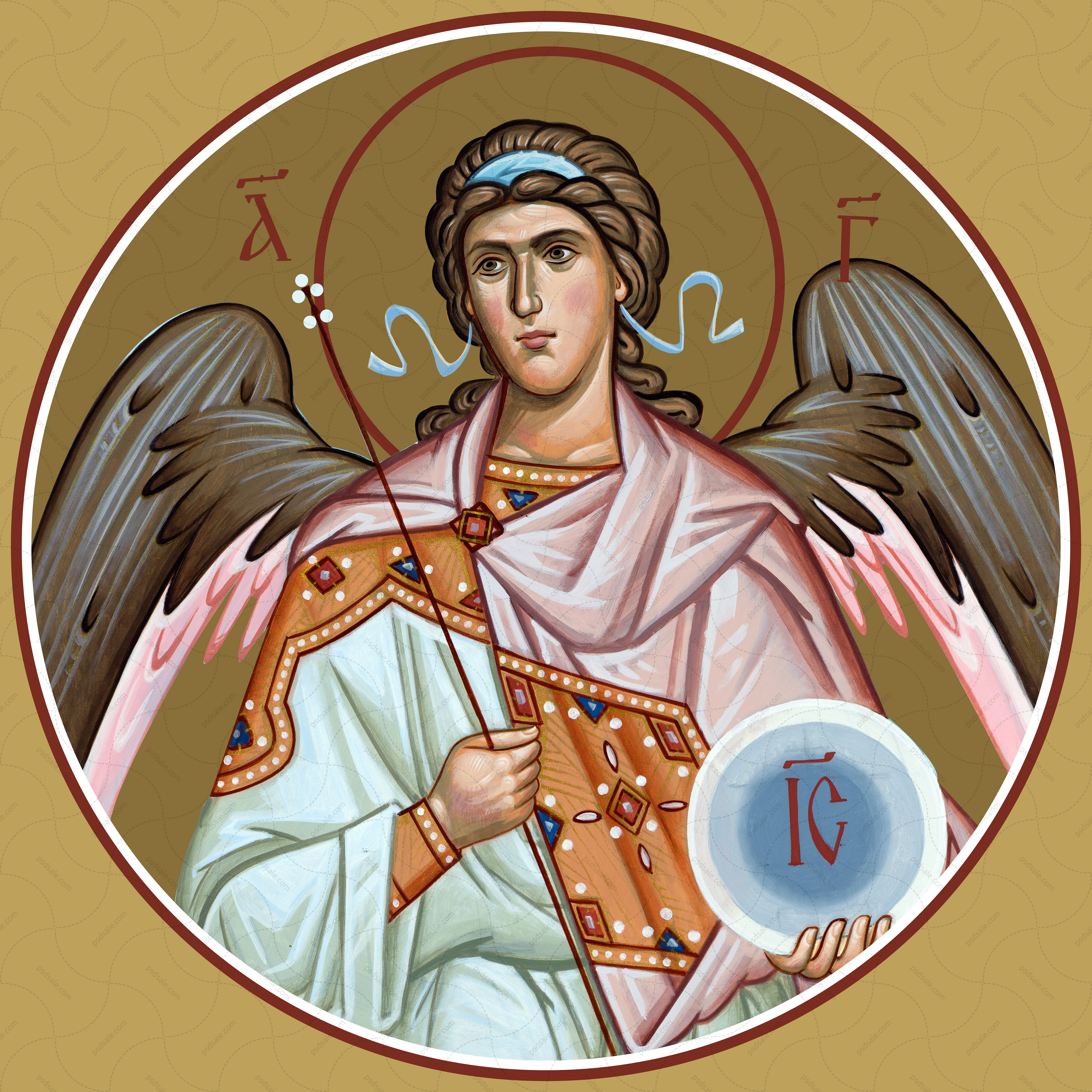 Guardian angel (for iconostasis)
