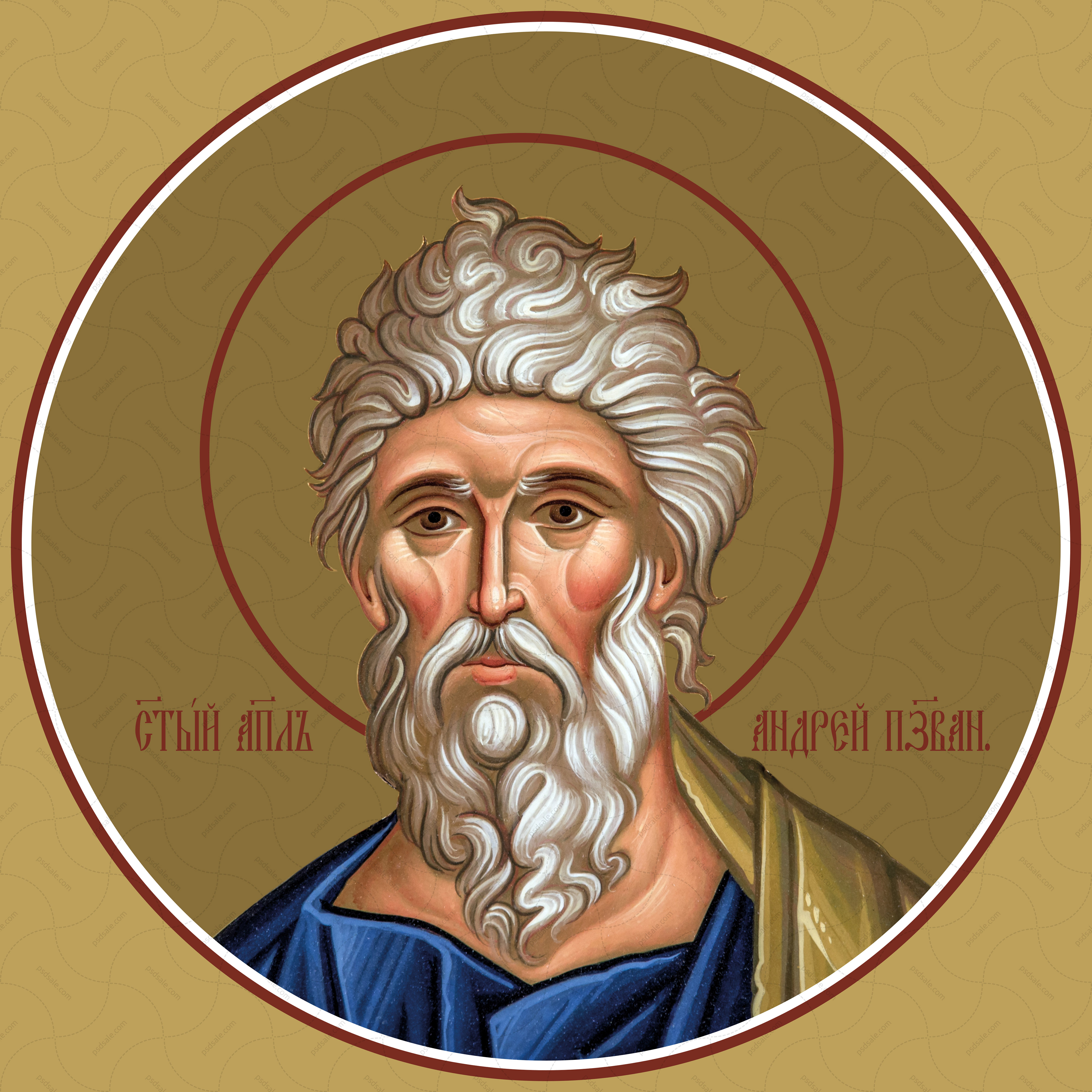 Andrew the First-Called, apostle (for iconostasis)