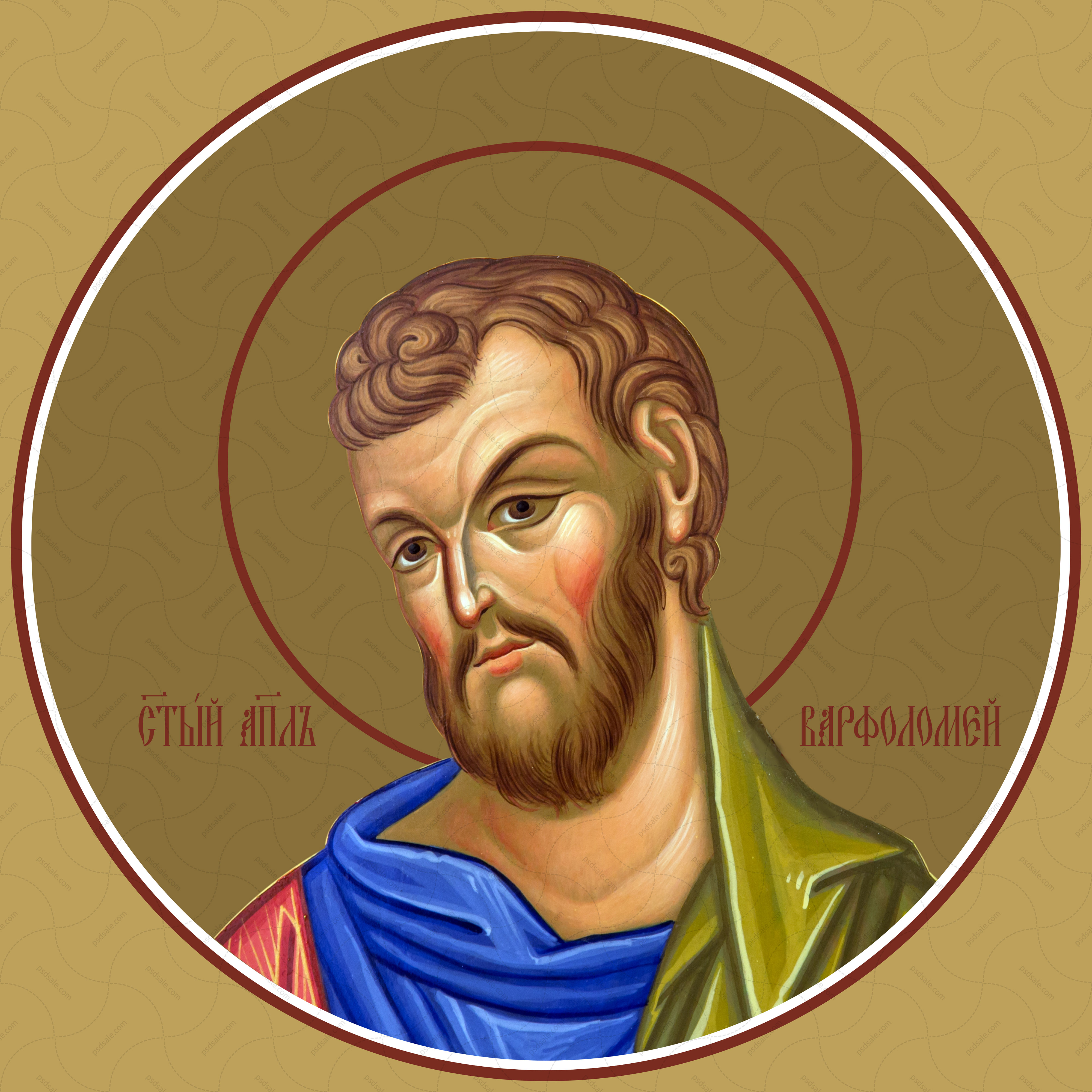 Bartholomew, the apostle (for iconostasis)