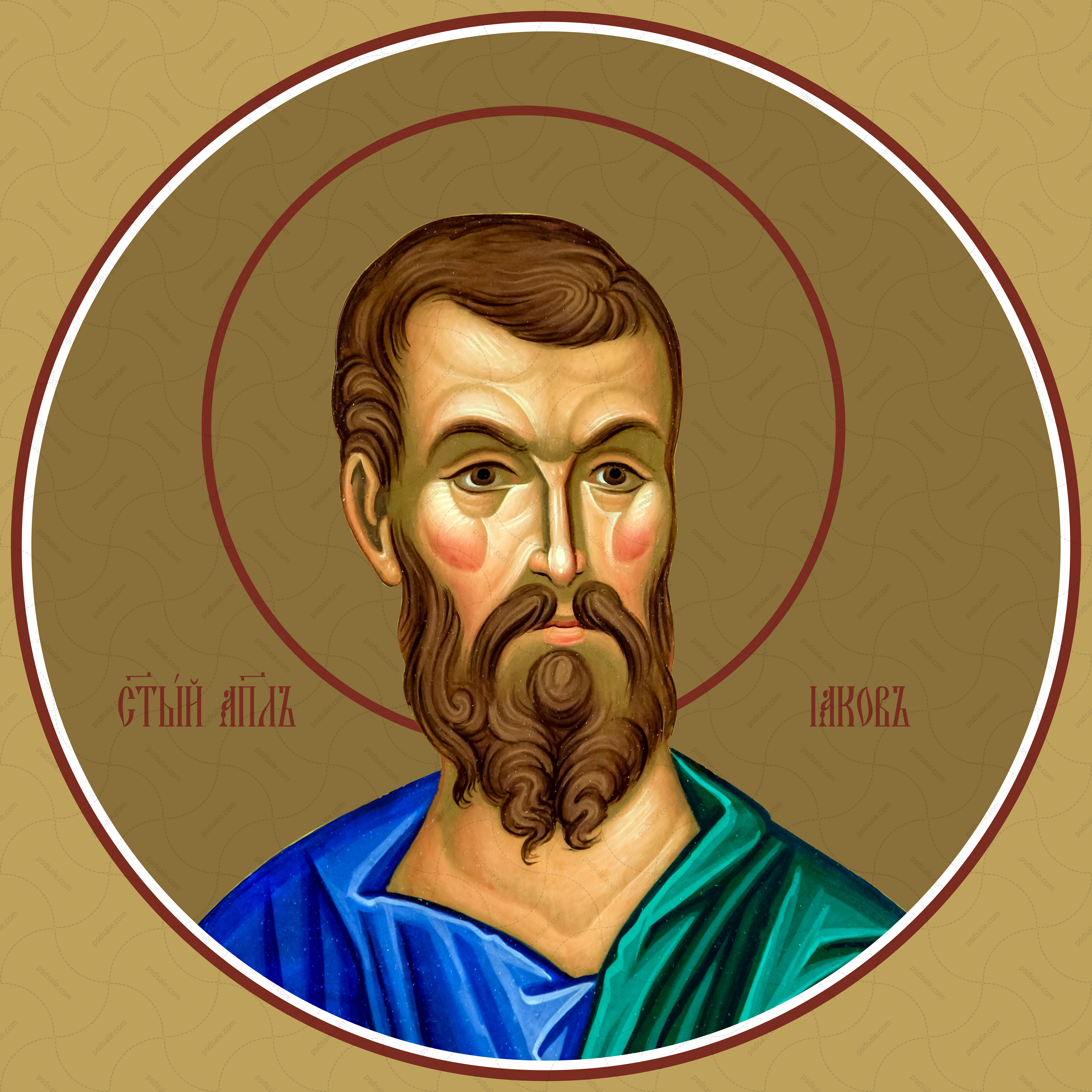 James the apostle (for iconostasis)