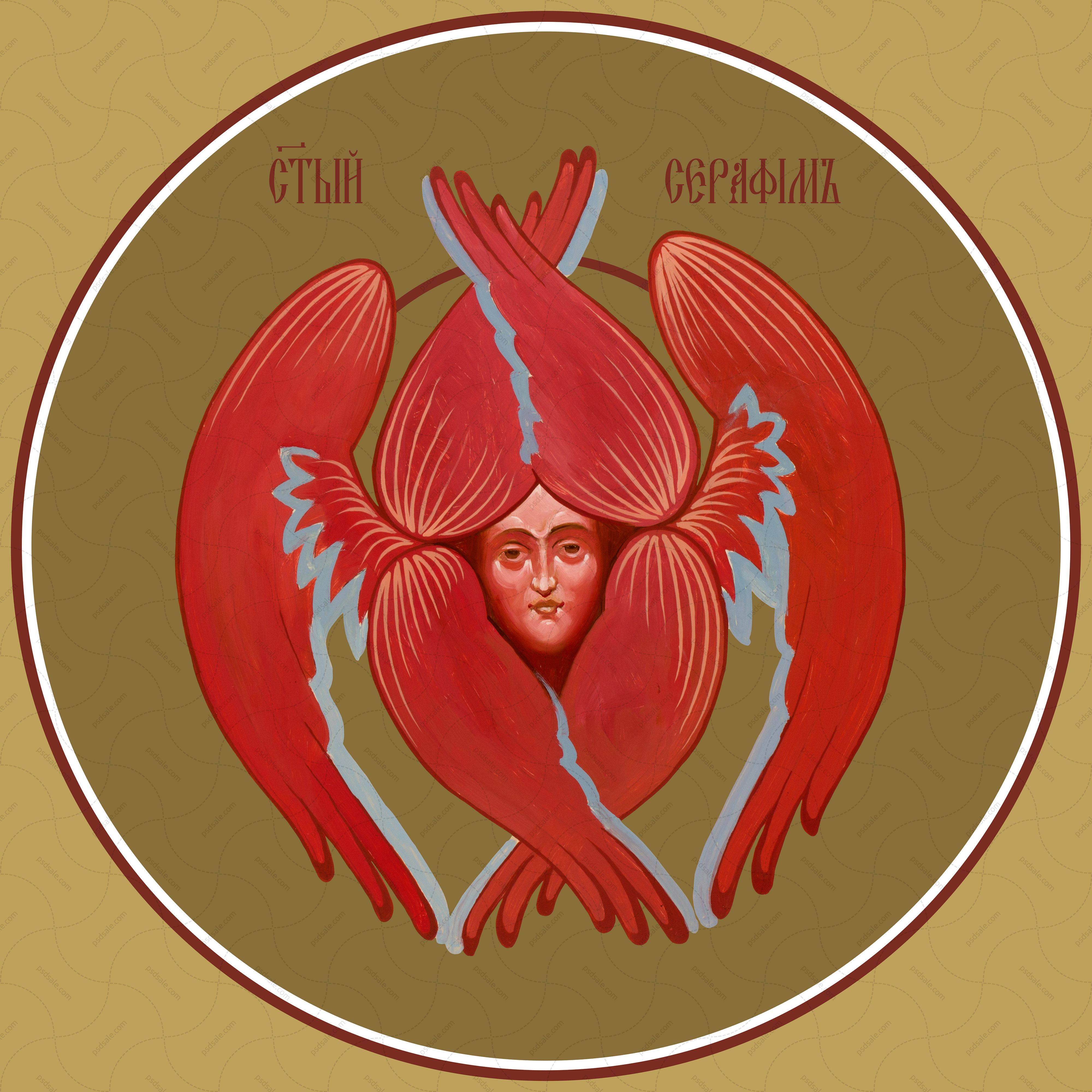Seraphim (for iconostasis)