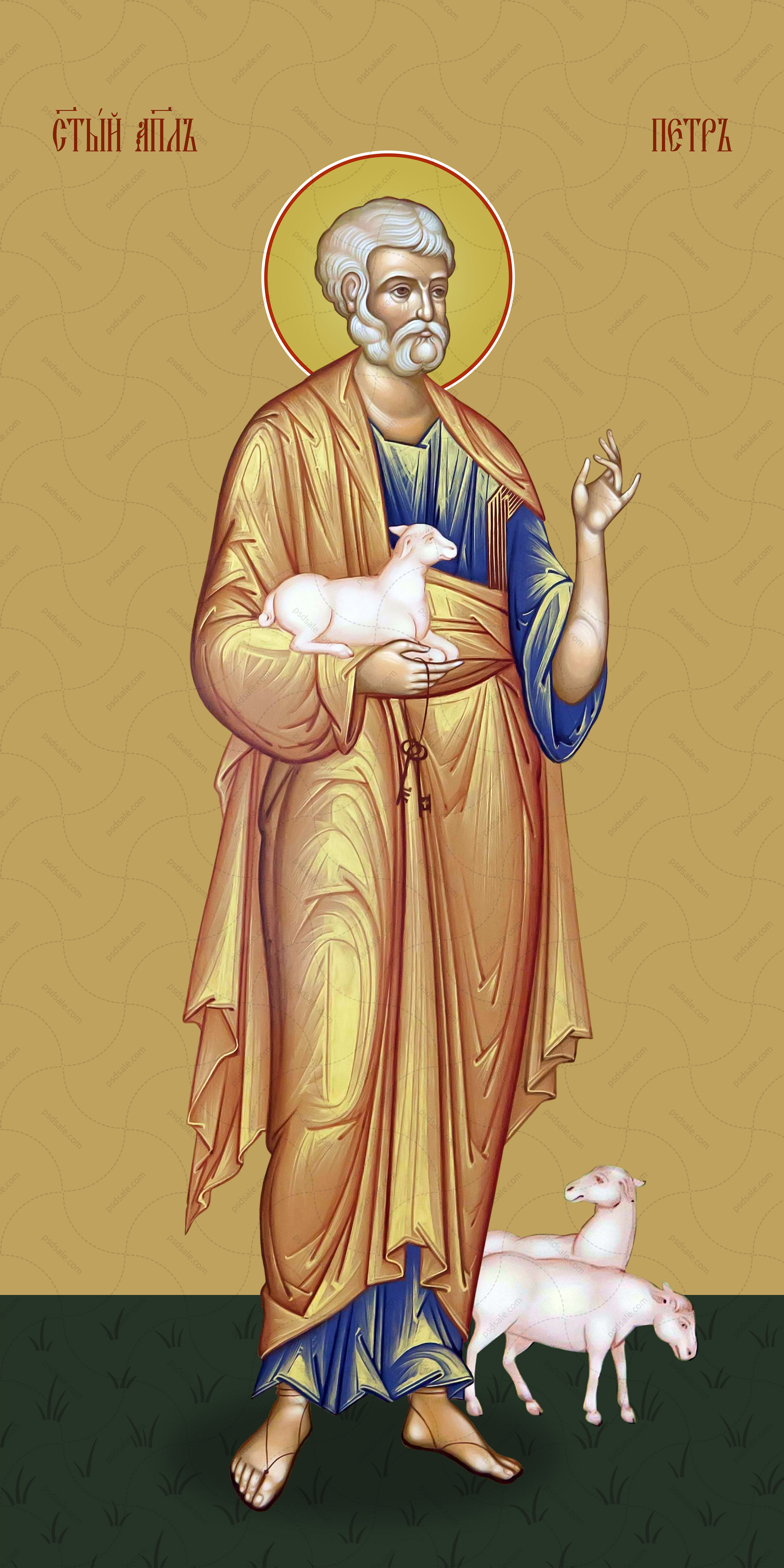 Мерная икона, Петр, святой апостол